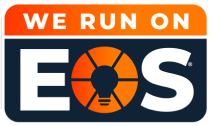 We Run on EOS Logo